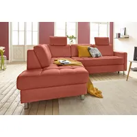 Sit&more Ecksofa »Pablo L-Form«, wahlweise mit Bettfunktion und Bettkasten