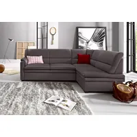 Sit&more Ecksofa »Pisa L-Form«, mit Federkern, wahlweise mit Bettfunktion