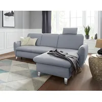 Sit&more Ecksofa SIT & MORE "Daytona L-Form", grau (hellgrau),