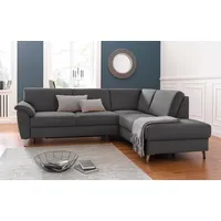 Sit&more Ecksofa »Texel L-Form«, mit Federkern, wahlweise mit Bettfunktion