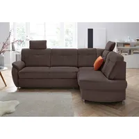 Sit&more Ecksofa SIT & MORE "Sonoma L-Form", braun, B:246cm