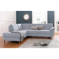 Sit&more Ecksofa »Texel L-Form«, mit Federkern, wahlweise mit Bettfunktion