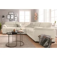 Sit&more Ecksofa »Montego L-Form«, wahlweise mit Bettfunktion und Schubkasten