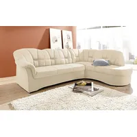 DOMO. collection Ecksofa DOMO COLLECTION "Papenburg, zeitlose Rückensteppung, elegante