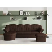 DOMO collection Ecksofa DOMO COLLECTION "Pegnitz, elegante Rückensteppung, kompakte
