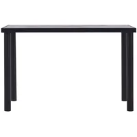 VidaXL Esstisch 120 x 75 x 60 cm schwarz/betongrau