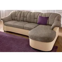 DOMO collection Ecksofa DOMO COLLECTION "Flores Schlafsofa, B/T/H: 233/142/86