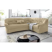 DOMO collection Ecksofa »Bahia, zeitlos und elegant, bequeme Armlehnen,