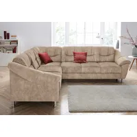 Sit&more Ecksofa »Salsa L-Form«, mit Federkern, wahlweise mit Bettfunktion