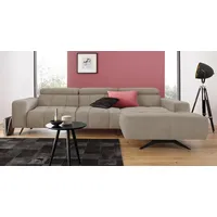 DOMO collection Ecksofa DOMO COLLECTION "Trento L-Form, mit Kufenfuß