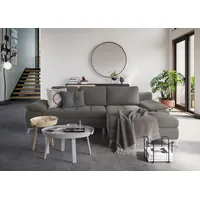 Sit&more Ecksofa SIT & MORE "Latigo L-Form", grau (hellgrau),