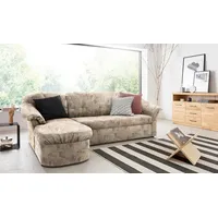 DOMO collection Ecksofa DOMO COLLECTION "Pegnitz, elegante Rückensteppung, kompakte