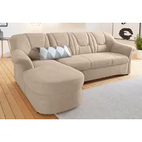 DOMO collection Ecksofa "Sarafina zeitlos und komfortabel, optional mit