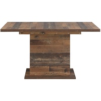 Forte Clif Esstisch ausziehbar, Holzwerkstoff, Old-Wood Vintage 160-200 x
