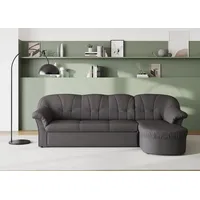 DOMO collection Ecksofa DOMO COLLECTION "Pegnitz, elegante Rückensteppung, kompakte