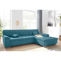 DOMO collection Ecksofa DOMO COLLECTION "Aversa, moderne Steppung, geschwungene