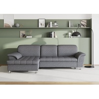 DOMO collection Ecksofa DOMO COLLECTION "Franzi Steppung im Sitzbereich