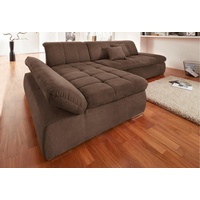 DOMO collection Ecksofa »NMoric XXL, B/T/H: 300/172/80cm, L-Form«, wahlweise