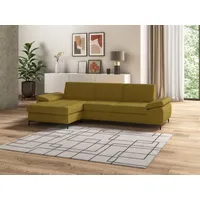 DOMO collection Ecksofa DOMO COLLECTION "Capelo, komfortabel, klare Linien