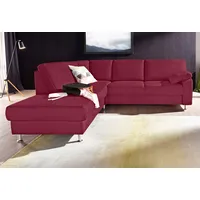 Sit&more Ecksofa »Belfort L-Form«, wahlweise mit Vorziehsitz und Bettkasten