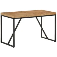 VidaXL Esstisch 120x60x76 cm Massivholz Akazie und Mango