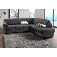 Sit&more Ecksofa »Savoni L-Form«, wahlweise mit Bettfunktion grau