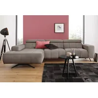 DOMO collection Ecksofa DOMO COLLECTION "Trento L-Form, mit Kufenfuß