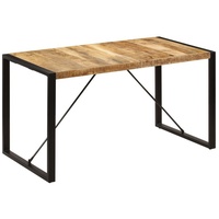 VidaXL Esstisch 140x70x75 cm Mango-Massivholz