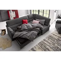 Sit&more Ecksofa »Pisa L-Form«, mit Federkern, wahlweise mit Bettfunktion