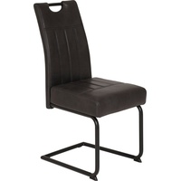 Hela Esszimmerstuhl HELA "Betty", grau (vintage anthrazit, schwarz), B:43cm