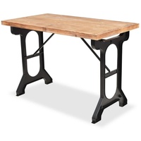 VidaXL Esstisch Massivholz Tanne 122x65x82 cm