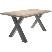Mäusbacher Esstisch »Mister, TOPSELLER", (), Gestell in X-Form braun