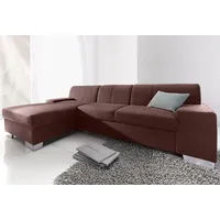 DOMO collection Ecksofa »Star, zeitlose Formensprache, elegante Optik, L-Form«,