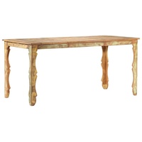 VidaXL Esstisch 160×80×76 cm Recyceltes Massivholz