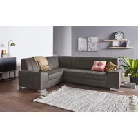 DOMO. collection Ecksofa DOMO COLLECTION "Anzio in kubischer Formensprache,