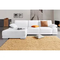 Sit&more Ecksofa SIT & MORE "Coria L-Form", weiß, B:282cm