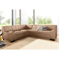 DOMO collection Ecksofa DOMO COLLECTION "Norma, moderne Armlehnen, zeitlos