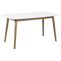 Actona Esstisch Nagano 150 x 80 cm Lack Weiß
