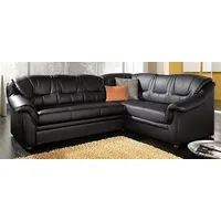 DOMO collection Ecksofa »Montana, zeitlose Rückensteppung, bequeme Armlehnen, L-Form«,