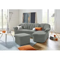 DOMO. collection Ecksofa DOMO COLLECTION "Pegnitz, elegante Rückensteppung, komfortabel,
