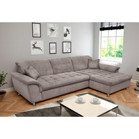 DOMO collection Ecksofa DOMO COLLECTION "Franzi Steppung im Sitzbereich