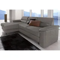 Sit&more Ecksofa SIT & MORE "Top Ascara L-Form", grau,