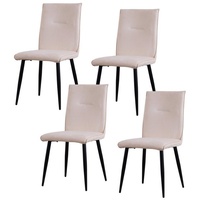 Hti-Living Stuhl Salinas Velvet 4er-Set