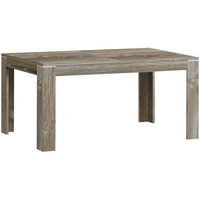 Forte Carryhome Esstisch Kiefer rechteckig, 90x75x160-206.6 cm ausziehbar 160-206