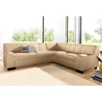 DOMO collection Ecksofa »Norma, moderne Armlehnen, zeitlos und elegant,