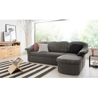 DOMO collection Ecksofa »Pegnitz, elegante Rückensteppung, kompakte Stellmaße 238/141cm,