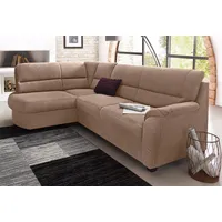 Sit&more Ecksofa SIT & MORE "Pandora L-Form", braun, B:251cm