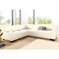 DOMO collection Ecksofa »Norma, moderne Armlehnen, zeitlos und elegant,