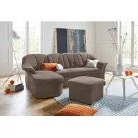 DOMO collection »Pegnitz, elegante Rückensteppung, komfortabel, L-Form«, wahlweise mit