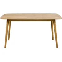 AC Design Furniture Esstisch, 150 x 80 cm, Eiche,